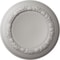 Ekena Millwork Carlsbad Ceiling Medallion (Fits Canopies up to 7 7/8"), 12 1/2"OD x 1 1/2"P, Ultra Pure White CM12CAUWF - alternate 1